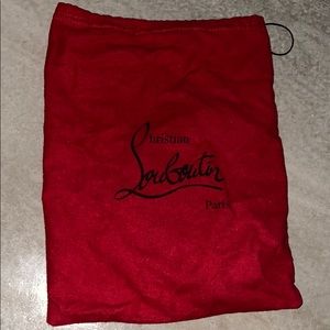 Christian louboutin dust bag